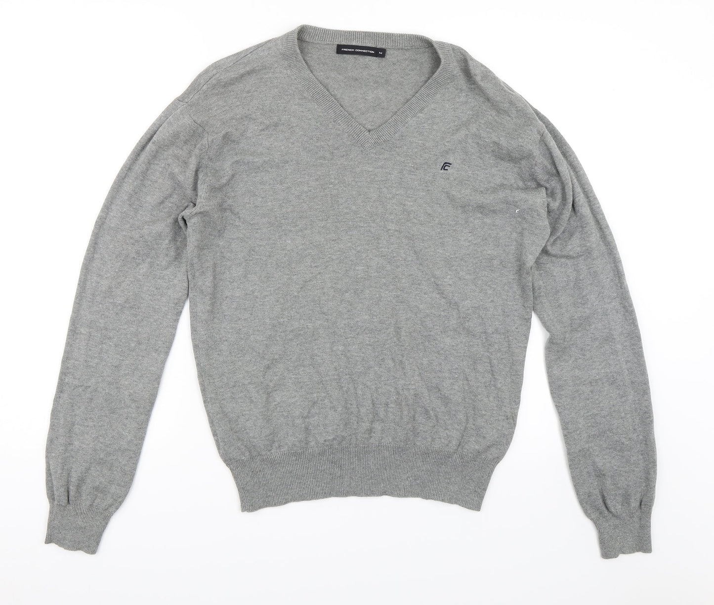 French Connection Mens Grey   Pullover Jumper Size M