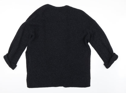 H&M Womens Blue   Cardigan Jumper Size S