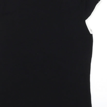 Klass Collection Womens Black   Basic Blouse Size S