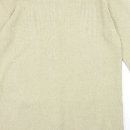 J.Frazer Womens Beige  Knit Cardigan Jumper Size 14