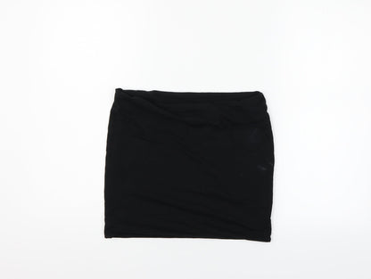 H&M Womens Black   Mini Skirt Size S