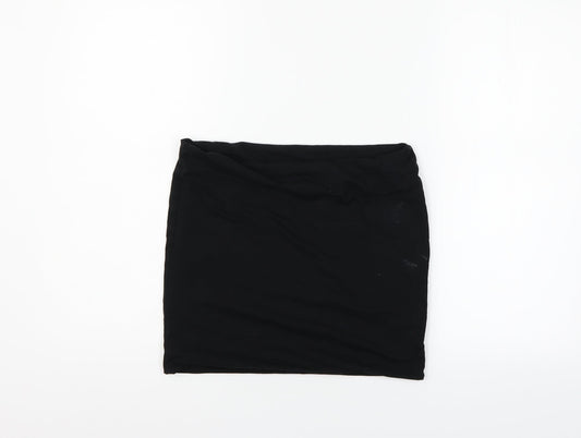 H&M Womens Black   Mini Skirt Size S