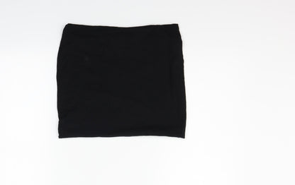 H&M Womens Black   Mini Skirt Size S