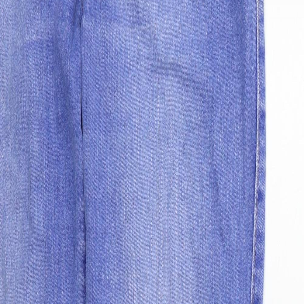 Dorothy Perkins Womens Blue   Straight Jeans Size 10 L25 in