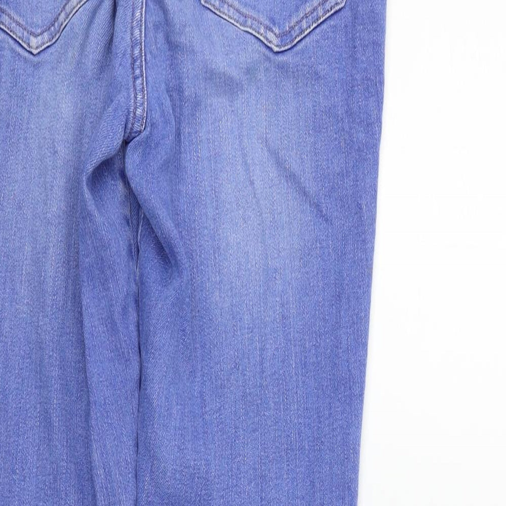 Dorothy Perkins Womens Blue   Straight Jeans Size 10 L25 in
