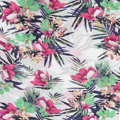 H&M Womens White Floral  T-Shirt Dress  Size M