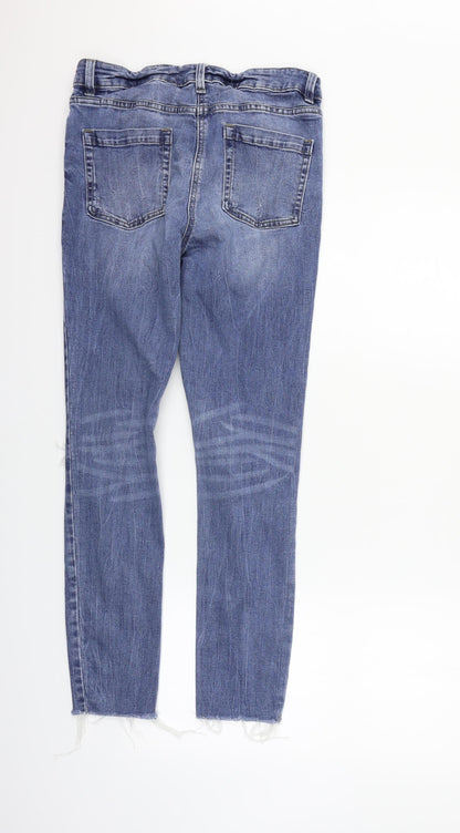 NEXT Womens Blue   Straight Jeans Size 10 L26 in
