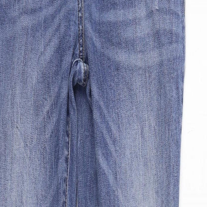 NEXT Womens Blue   Straight Jeans Size 10 L26 in