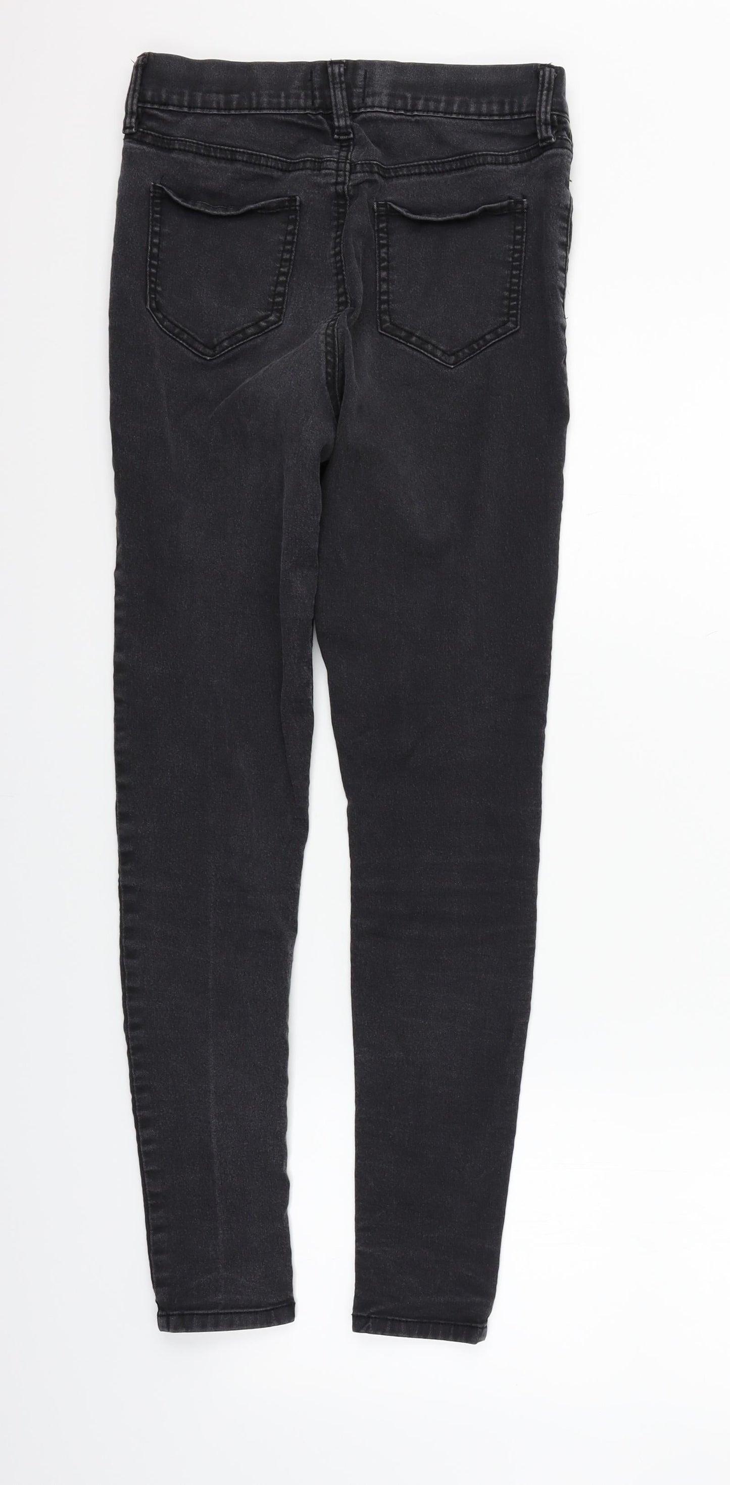 F&F Womens Grey   Skinny Jeans Size 8 L26 in