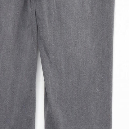 New Look Womens Grey Houndstooth  Skinny Jeans Size 10 L27 in