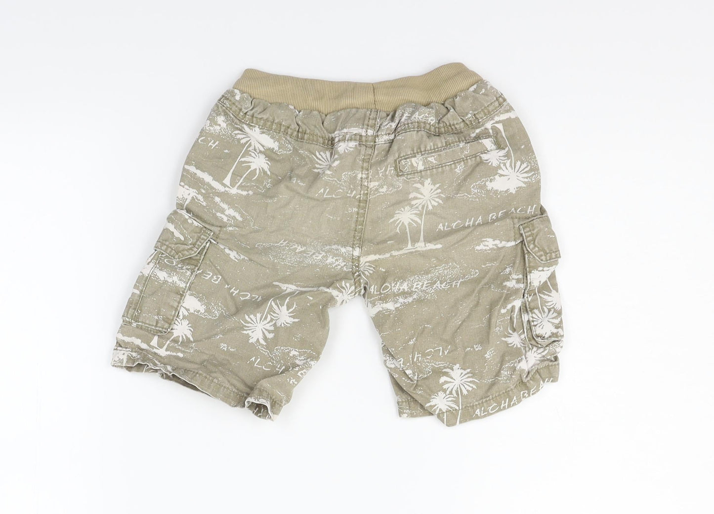 Knot so bad Boys Beige   Chino Shorts Size 7-8 Years