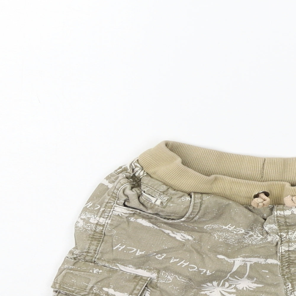 Knot so bad Boys Beige   Chino Shorts Size 7-8 Years