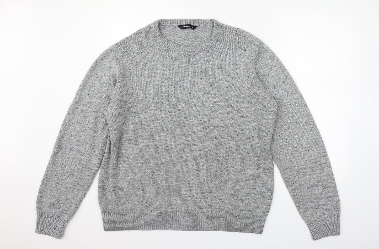 Cedar Wood State Mens Grey   Pullover Jumper Size XL