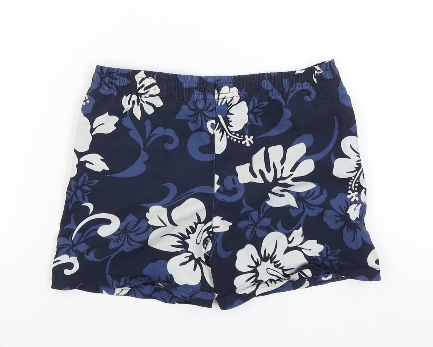 In Extenso Boys Blue Floral  Utility Shorts Size 5 Years - Swim