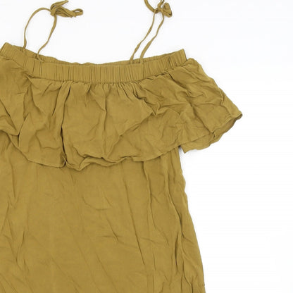 H&M Womens Brown   A-Line  Size 8