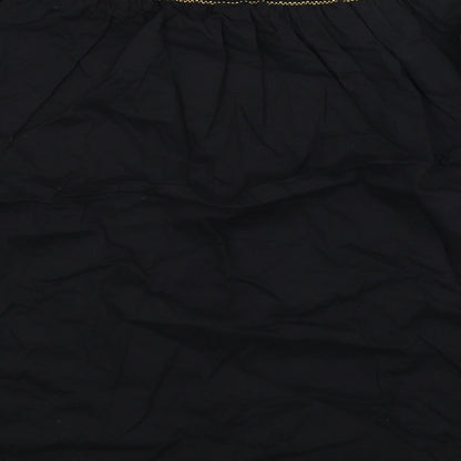 Womens UK Size 12 River Island Black Basic Blouse