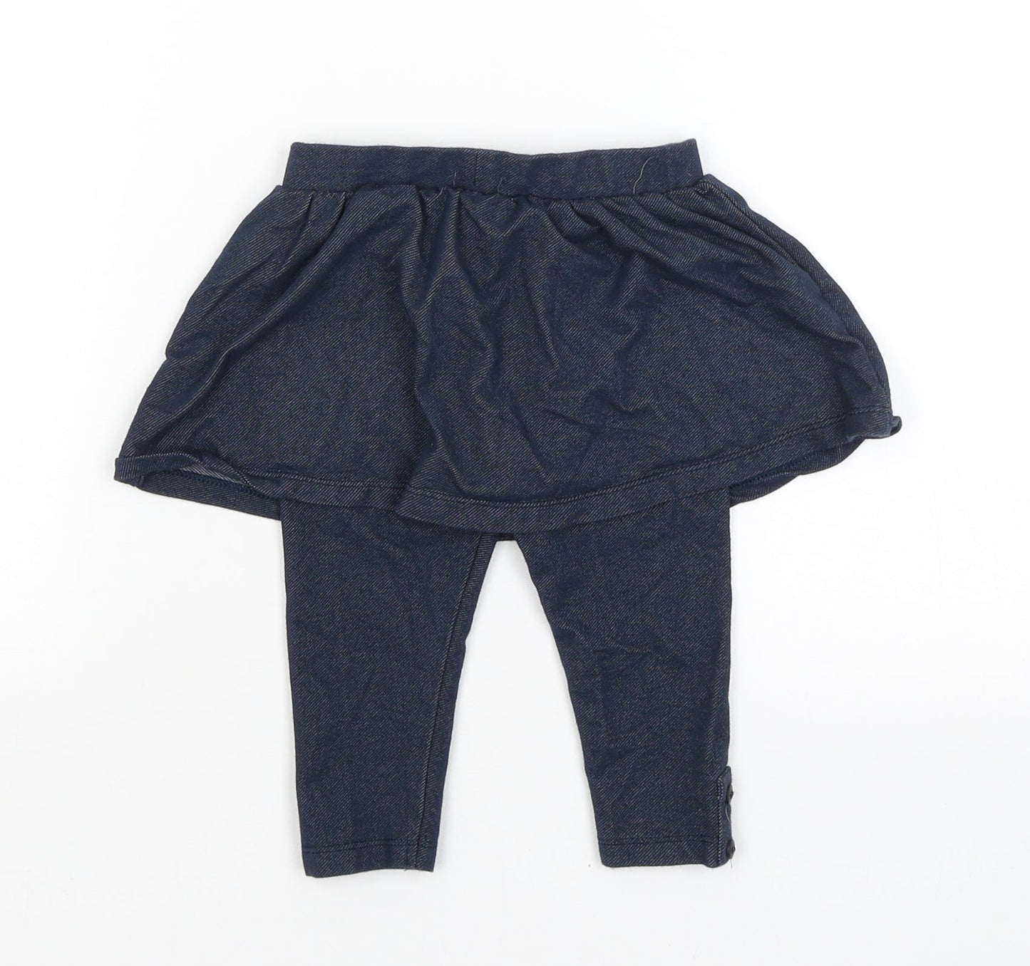 Mothercare Baby Blue   Capri Trousers Size 9-12 Months
