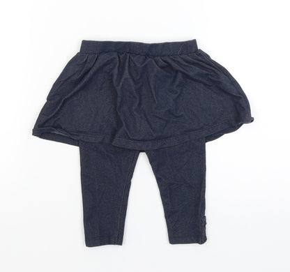 Mothercare Baby Blue   Capri Trousers Size 9-12 Months