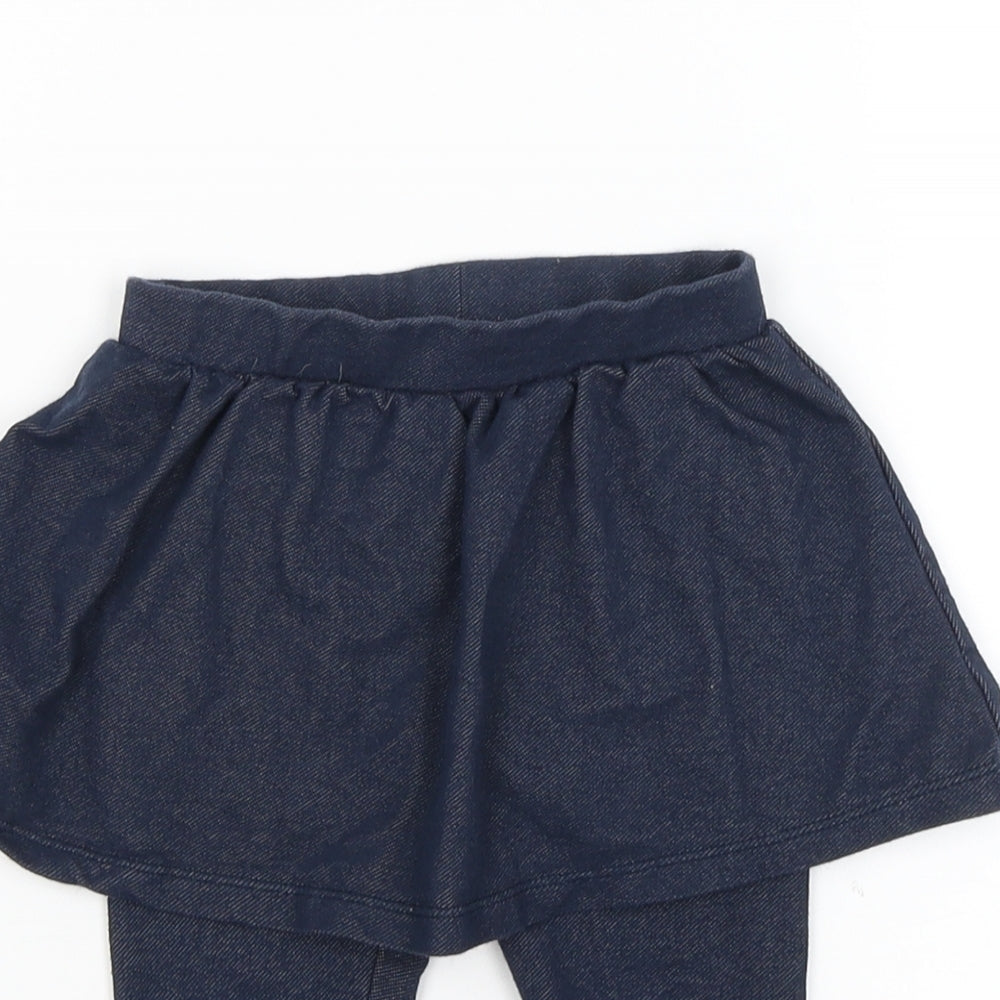 Mothercare Baby Blue   Capri Trousers Size 9-12 Months
