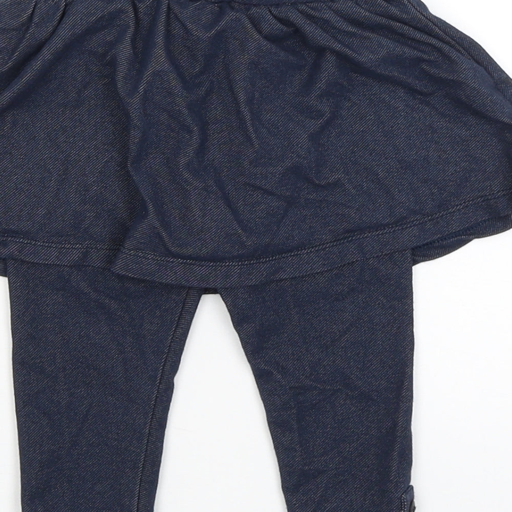 Mothercare Baby Blue   Capri Trousers Size 9-12 Months