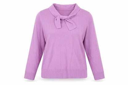 Womens UK Size M Damart Purple Basic Blouse