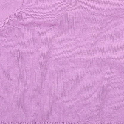 Womens UK Size M Damart Purple Basic Blouse