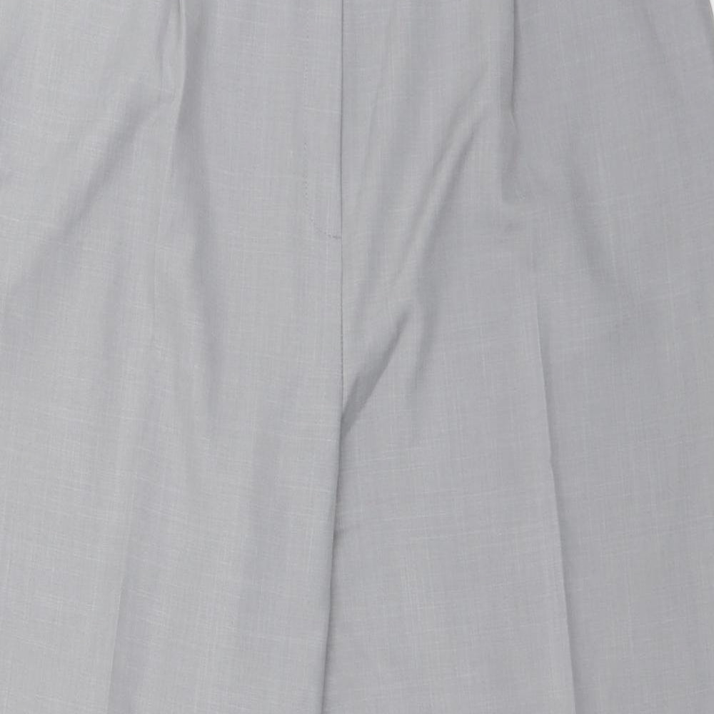 Womens UK Size 22 Bonmarché Regular Fit Dress Pants Grey Trousers