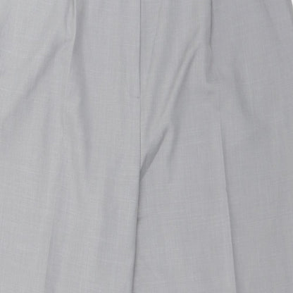Womens UK Size 22 Bonmarché Regular Fit Dress Pants Grey Trousers