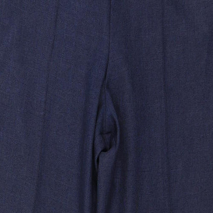 Womens UK Size 12 Marks and Spencer Regular Fit Dress Pants Blue Trousers