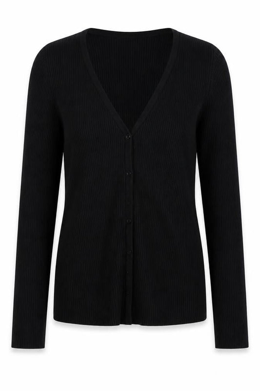 Stradivarius Womens Black   Cardigan Jumper Size M