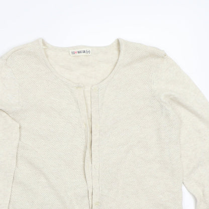 TEX Womens Beige   Cardigan Jumper Size 14