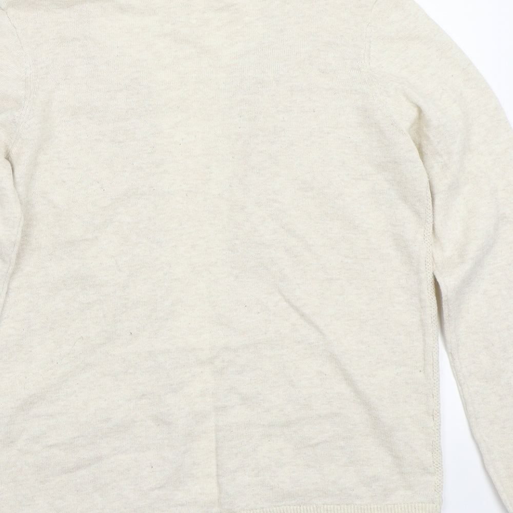 TEX Womens Beige   Cardigan Jumper Size 14