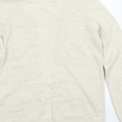 TEX Womens Beige   Cardigan Jumper Size 14