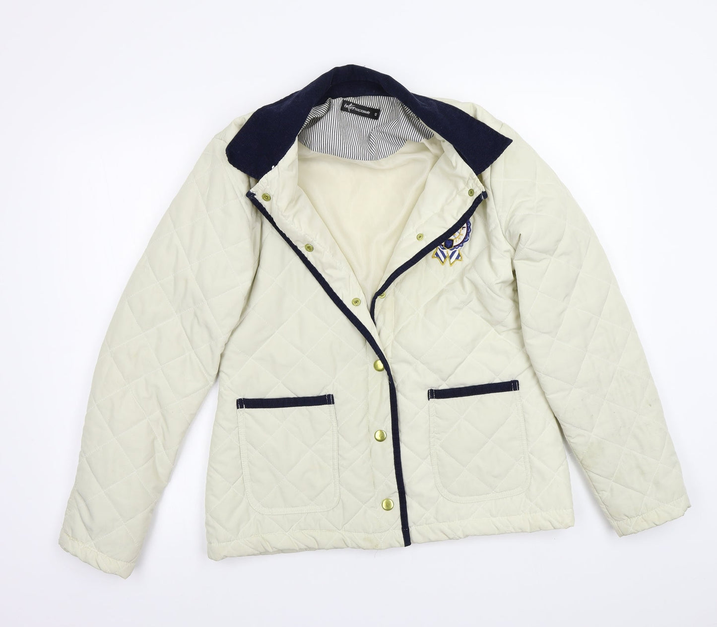 Womens UK Size 12 internationale Beige Jacket