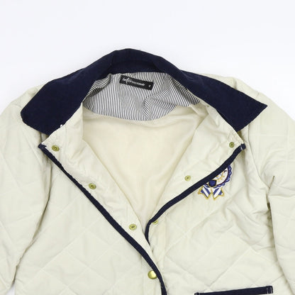 Womens UK Size 12 internationale Beige Jacket