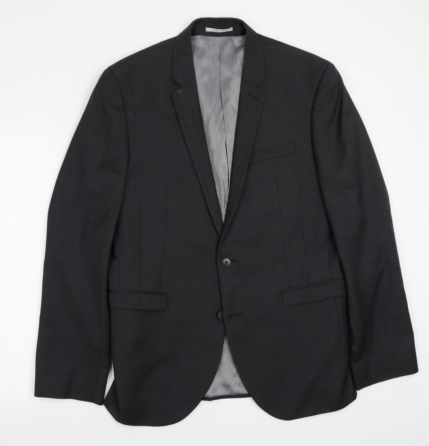 Mens UK Size 42 NEXT Regular Grey Suit Jacket