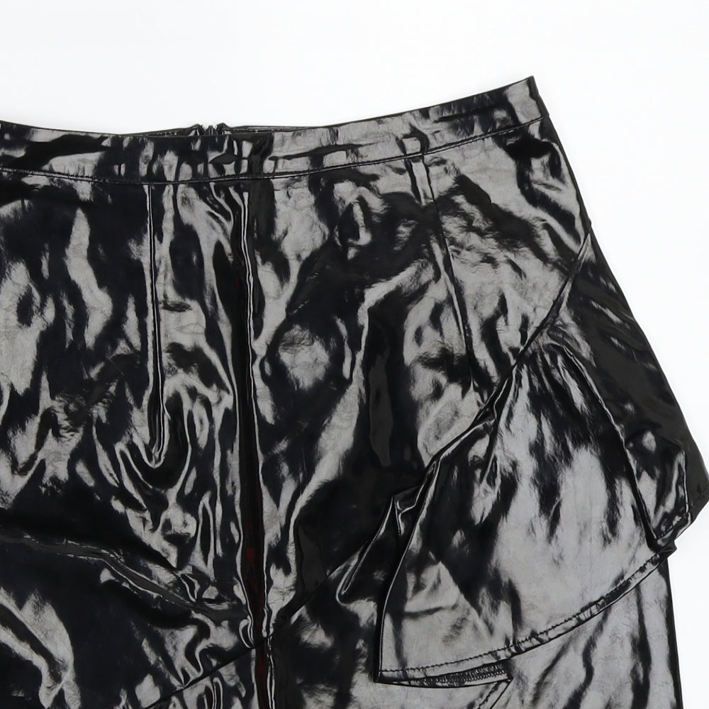 Mad but magic Womens Black   A-Line Skirt Size S