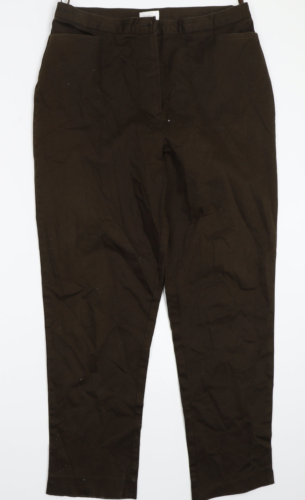 Womens UK Size 16 Classics Regular Fit  Green Trousers