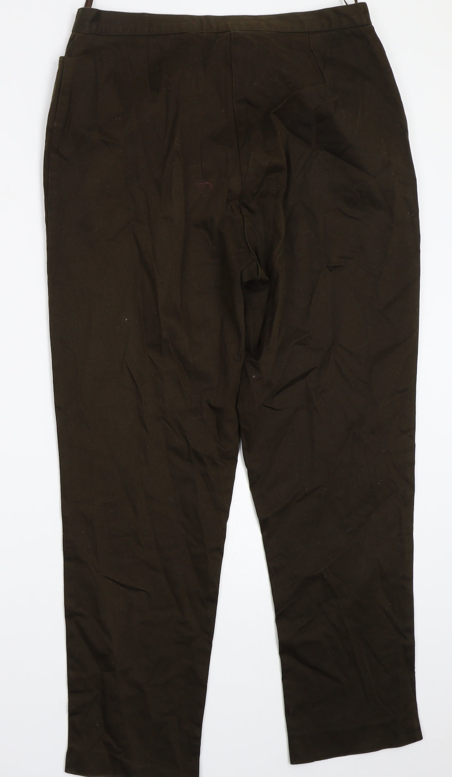 Womens UK Size 16 Classics Regular Fit  Green Trousers