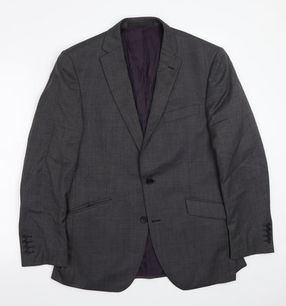 Mens UK Size 40 Marks and Spencer Regular Grey Suit Jacket