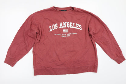 Newlook Womens Red   Pullover Jumper Size S
