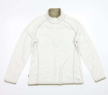 Mountainlife Womens White   Pullover Jumper Size 10