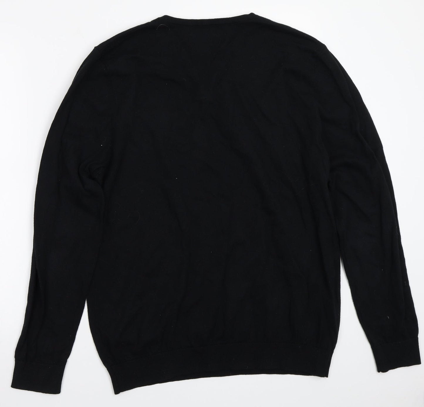 Burton Menswear Mens Black   Pullover Jumper Size L