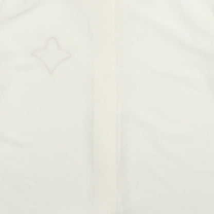 Womens UK Size 20 Preworn White Basic Button-Up
