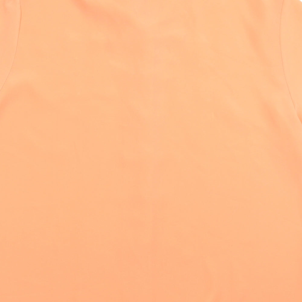 Womens UK Size 16 Preworn Pink Basic Button-Up