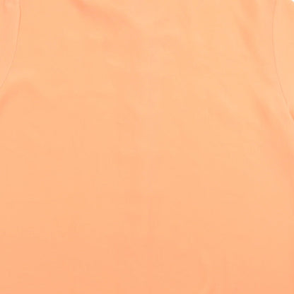 Womens UK Size 16 Preworn Pink Basic Button-Up