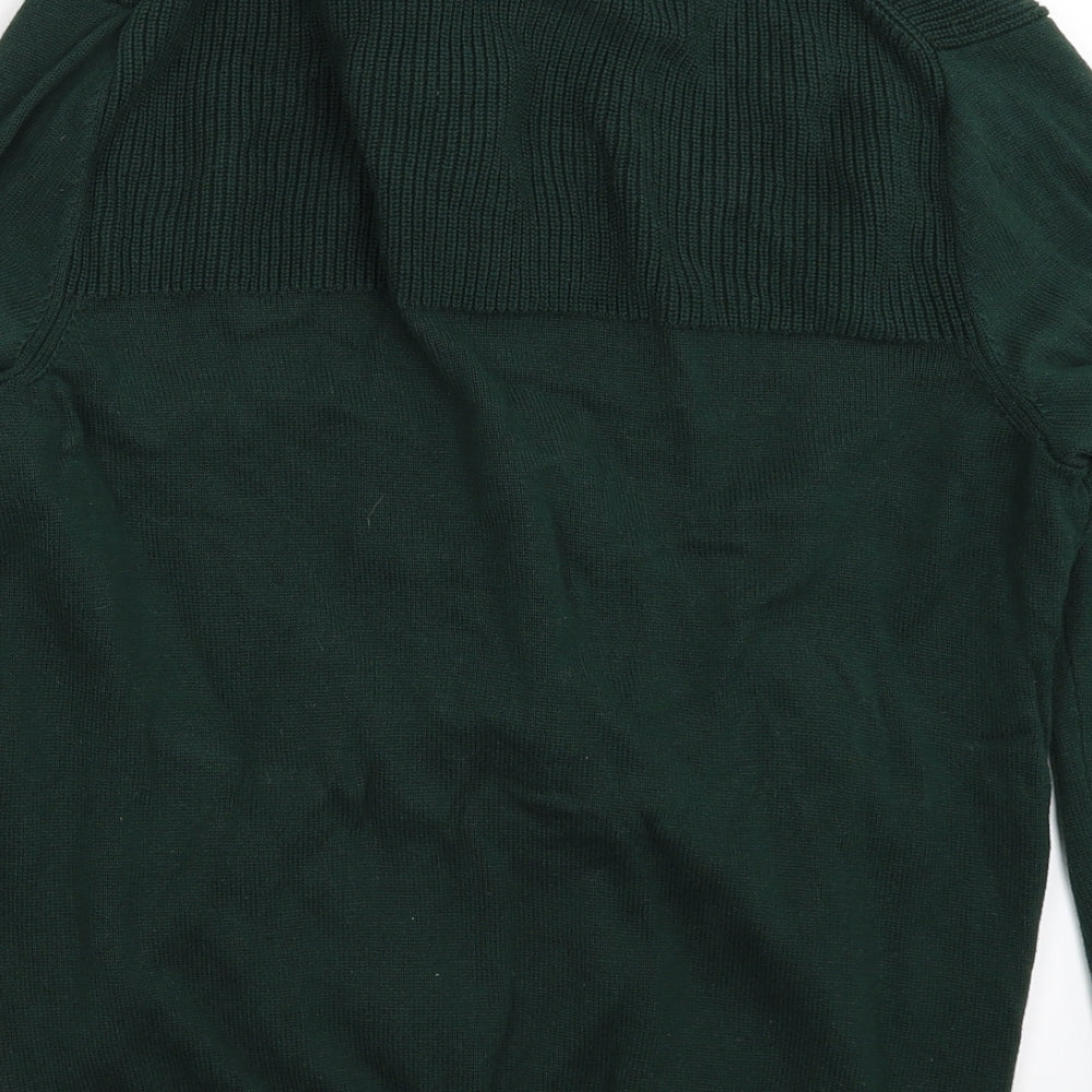 Club Room Womens Green  Knit Pullover Jumper Size L