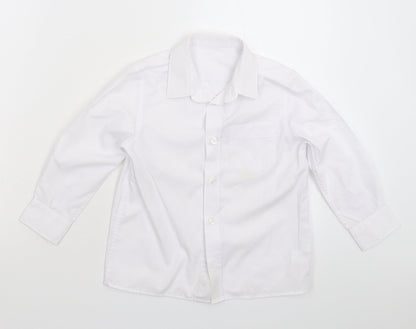 F&F Boys White   Basic Button-Up Size 4-5 Years  - Formal