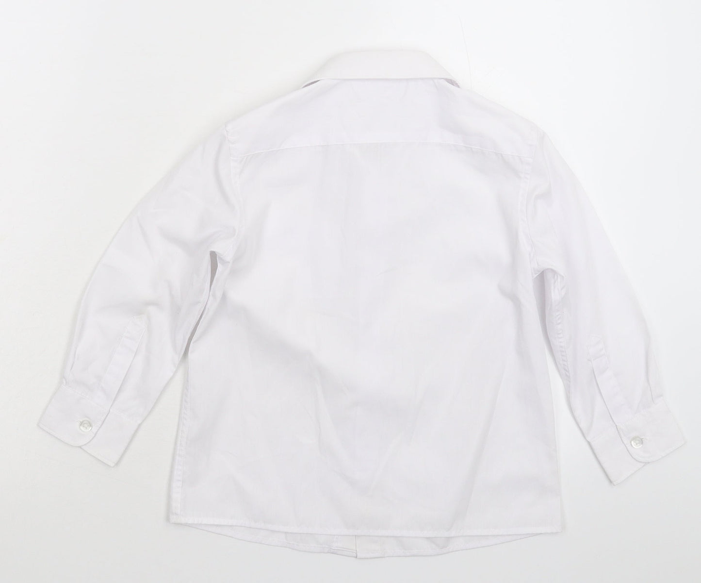 F&F Boys White   Basic Button-Up Size 4-5 Years  - Formal