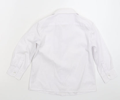 F&F Boys White   Basic Button-Up Size 4-5 Years  - Formal